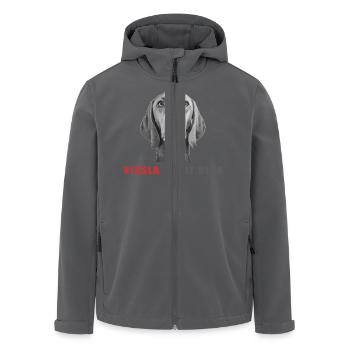 Vizsla What else - Recycelte Männer Softshell-Jacke von Stanley/Stella - Schwarz - Vorne - AI Model Male 185 light (185cm)