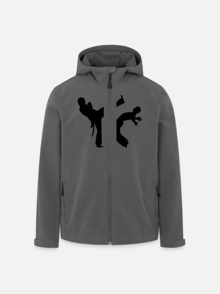 Capoeira - Men’s Recycled Softshell Jacket by Stanley/Stella - black