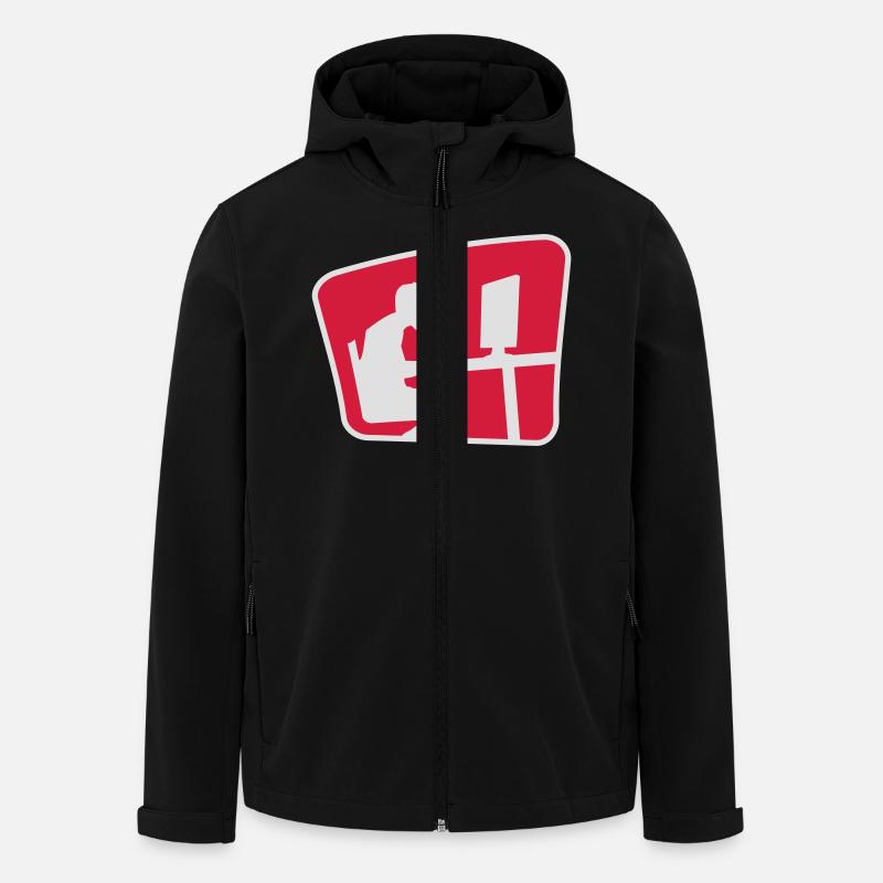 esports_2011b2c - Recycelte Männer Softshell-Jacke von Stanley/Stella - Schwarz