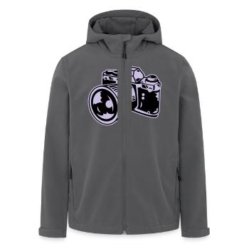 camera - Veste softshell homme en polyester recyclé Stanley/Stella - charbon - Devant - AI Model Male 185 light (185cm)