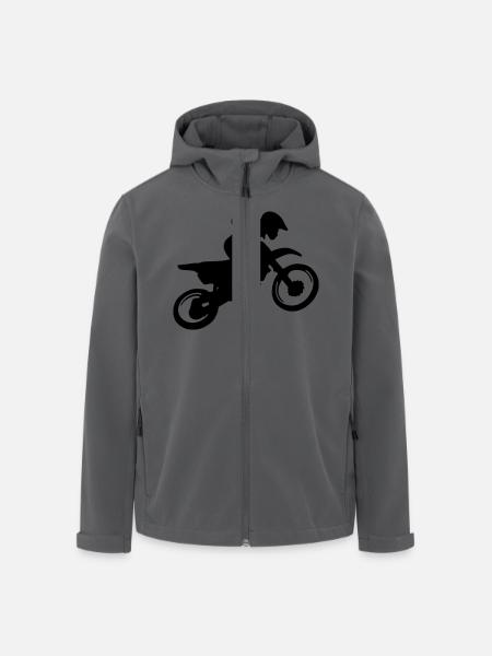 trial - Recycelte Männer Softshell-Jacke von Stanley/Stella - Schwarz