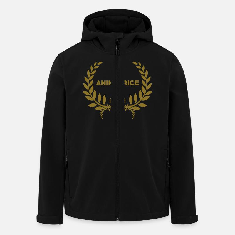 Animateur / Animatrice / Animation / Vacances - Veste softshell homme en polyester recyclé Stanley/Stella - noir