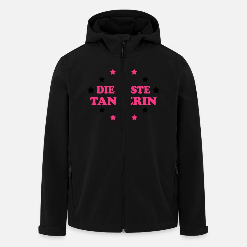 Die beste tanzerin - Recycelte Männer Softshell-Jacke von Stanley/Stella - Schwarz