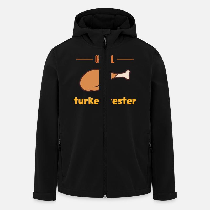 Türkei-Tester - Recycelte Männer Softshell-Jacke von Stanley/Stella - Schwarz