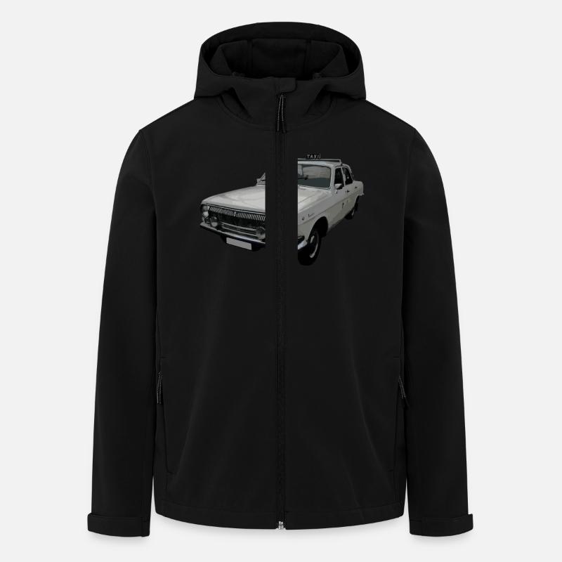 Wolga Taxi Wolga M24 - Recycelte Männer Softshell-Jacke von Stanley/Stella - Schwarz