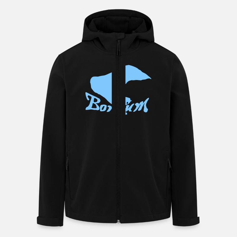 Bokum Tattoo - Men’s Recycled Softshell Jacket by Stanley/Stella - black