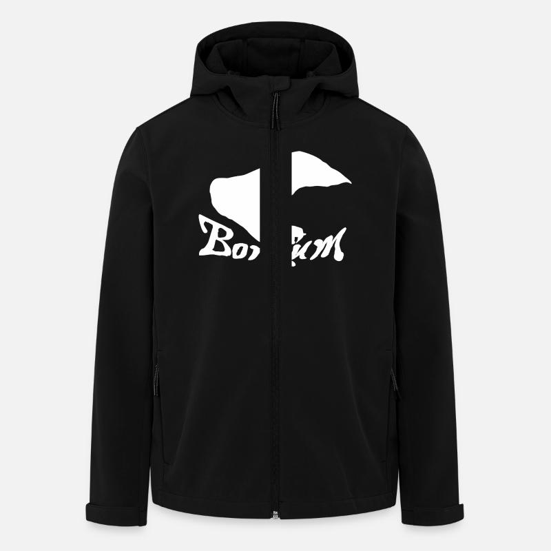 Bokum Tattoo - Recycelte Männer Softshell-Jacke von Stanley/Stella - Schwarz