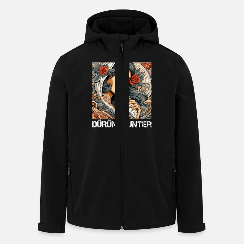 Dürüm Hunter Kebab Cadeau - Veste softshell homme en polyester recyclé Stanley/Stella - noir