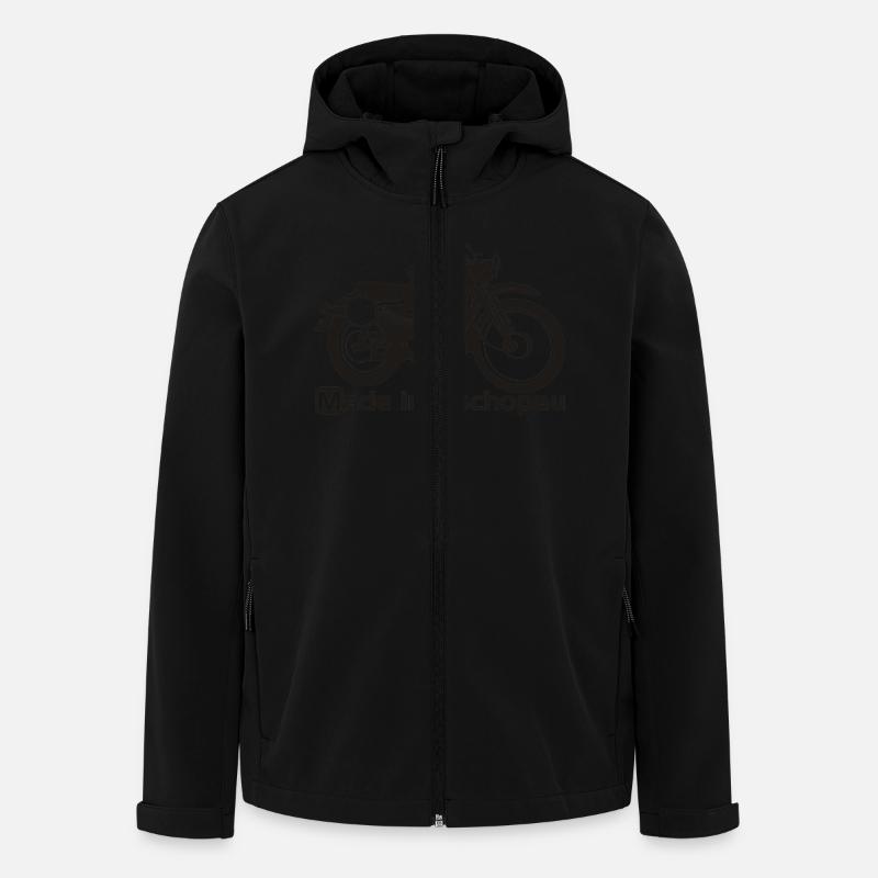 MZ ETS250 GS - Recycelte Männer Softshell-Jacke von Stanley/Stella - Schwarz