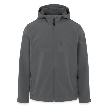 Ulm - Recycelte Männer Softshell-Jacke von Stanley/Stella - Schwarz - Vorne - AI Model Male 185 light (185cm)