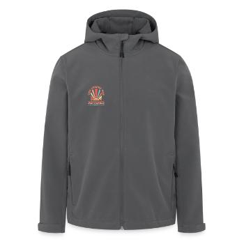 La légende a pris sa retraite 2025 n’est plus mon problème - Veste softshell homme en polyester recyclé Stanley/Stella - charbon - Devant - AI Model Male 185 light (185cm)