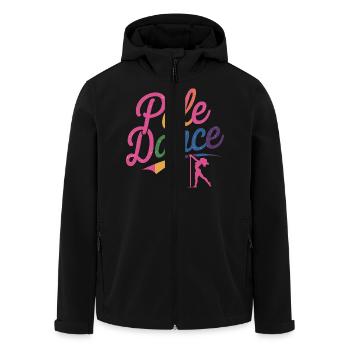 Pole Dance Pole Tänzerin Stangentanz - Recycelte Männer Softshell-Jacke von Stanley/Stella - Schwarz - Vorne - AI Model Male 185 light (185cm)