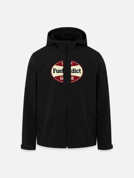 Fuel Addict - Recycelte Männer Softshell-Jacke von Stanley/Stella - Schwarz
