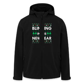 Blinging In The New Year - Veste softshell homme en polyester recyclé Stanley/Stella - noir - Devant - AI Model Male 185 light (185cm)