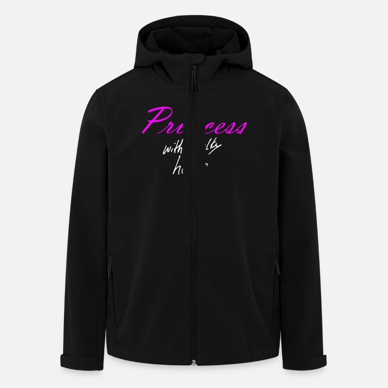 Princess - Recycelte Männer Softshell-Jacke von Stanley/Stella - Schwarz