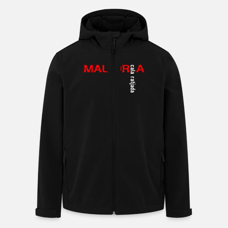 Mallorca - Cala Ratjada - Veste softshell homme en polyester recyclé Stanley/Stella - noir