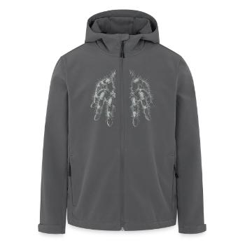 Grande tarentule poilue Tarentule - Veste softshell homme en polyester recyclé Stanley/Stella - noir - Devant - AI Model Male 185 light (185cm)