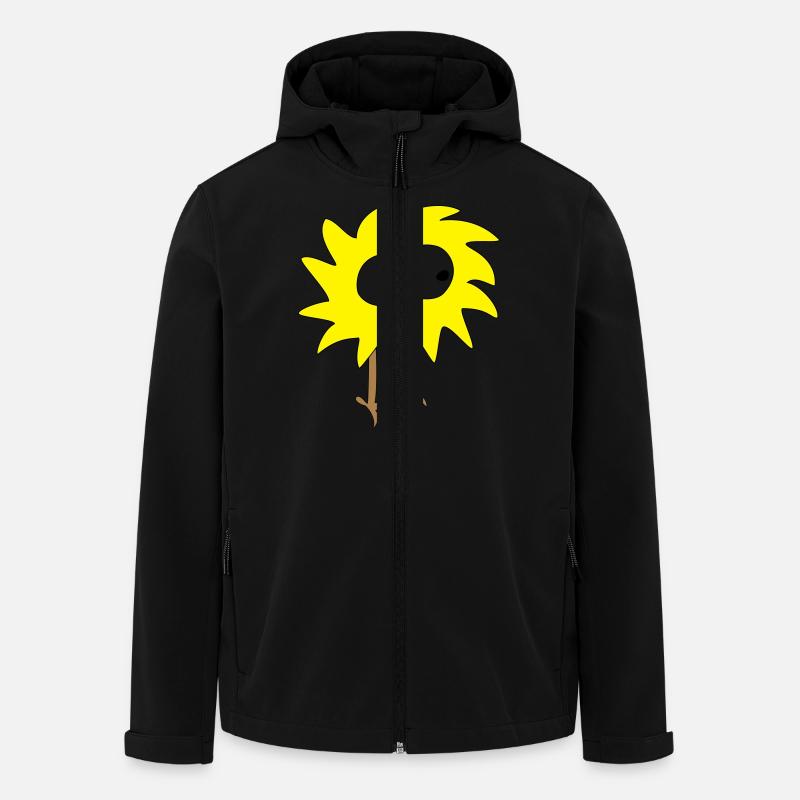 Wuschelküken - Recycelte Männer Softshell-Jacke von Stanley/Stella - Schwarz