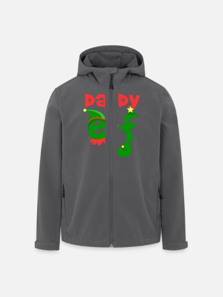 daddy elf - Men’s Recycled Softshell Jacket by Stanley/Stella - black