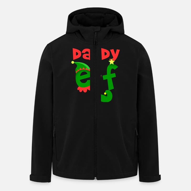 daddy elf - Men’s Recycled Softshell Jacket by Stanley/Stella - black