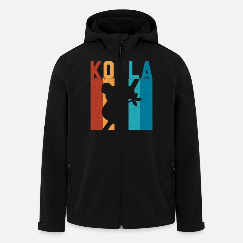 Koala - Men’s Recycled Softshell Jacket by Stanley/Stella - black