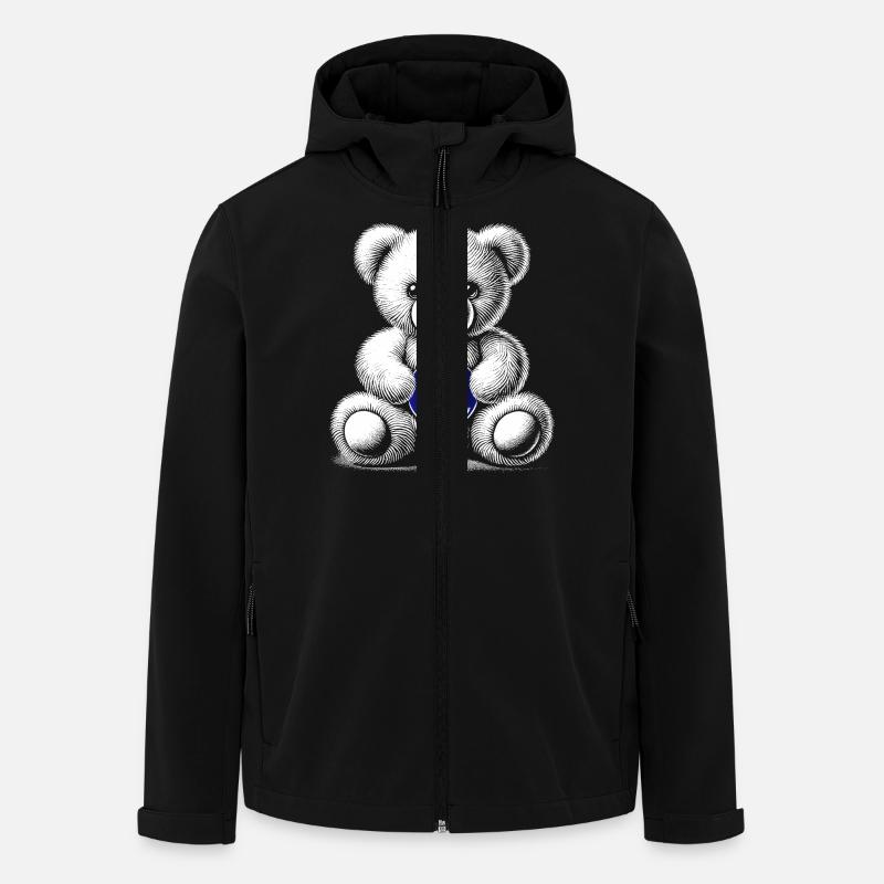 Nazar - Men’s Recycled Softshell Jacket by Stanley/Stella - black