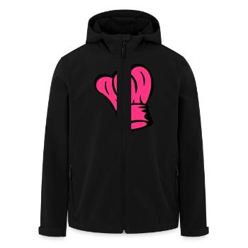 Chef - La Toque de cuisinier - cuisinier - Veste softshell homme en polyester recyclé Stanley/Stella - noir - Devant - AI Model Male 185 light (185cm)