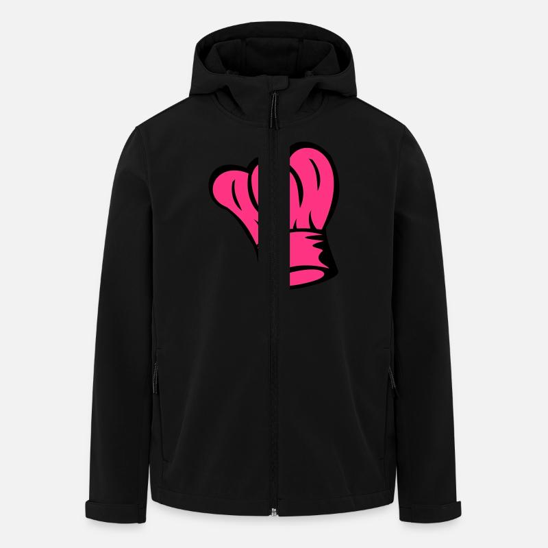 cooking - Men’s Recycled Softshell Jacket by Stanley/Stella - black