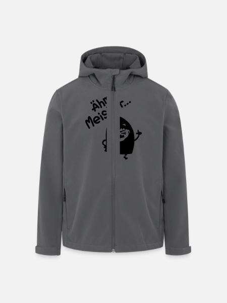Igor - Um, Master ... Ligne - Veste softshell homme en polyester recyclé Stanley/Stella - noir