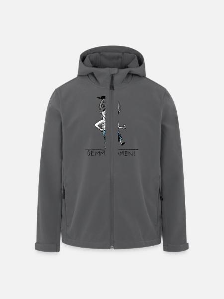 #spreadgaming - Recycelte Männer Softshell-Jacke von Stanley/Stella - Schwarz