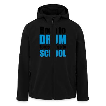 tambours - Veste softshell homme en polyester recyclé Stanley/Stella - noir - Devant - AI Model Male 185 light (185cm)
