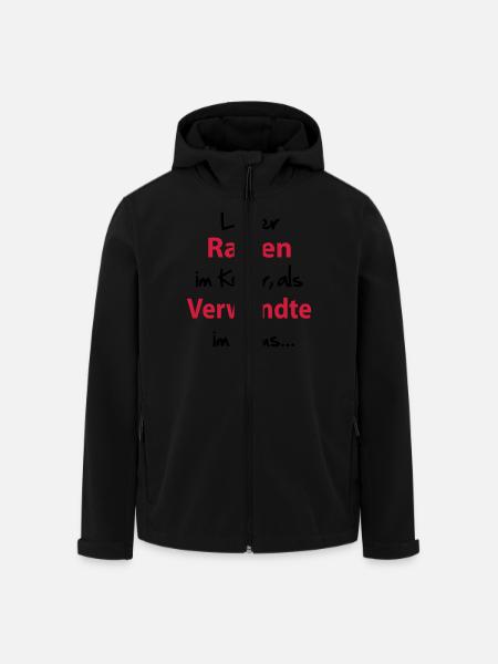 relative - Men’s Recycled Softshell Jacket by Stanley/Stella - black