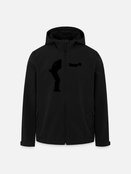 BOULES - Men’s Recycled Softshell Jacket by Stanley/Stella - black