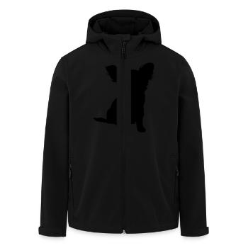 loulou - Recycelte Männer Softshell-Jacke von Stanley/Stella - Schwarz - Vorne - AI Model Male 185 light (185cm)