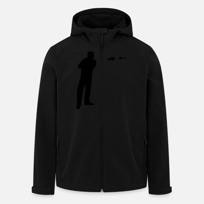 Darts - Veste softshell homme en polyester recyclé Stanley/Stella - noir