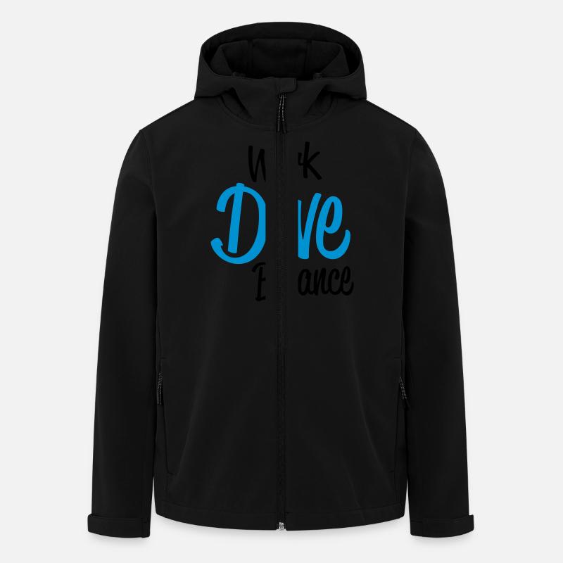 plongée - Veste softshell homme en polyester recyclé Stanley/Stella - noir