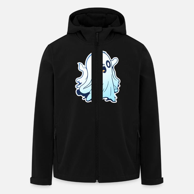 Ghost - Men’s Recycled Softshell Jacket by Stanley/Stella - black