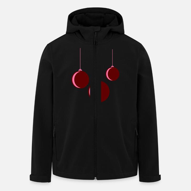 Weihnachtskugel 3 - Recycelte Männer Softshell-Jacke von Stanley/Stella - Schwarz