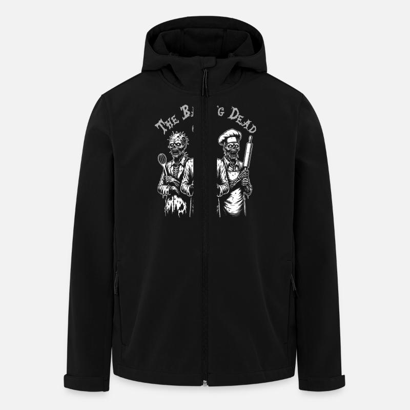 Baking Dead - backende Zombies - Men’s Recycled Softshell Jacket by Stanley/Stella - black