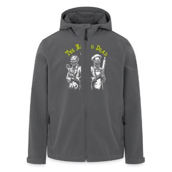 Baking Dead - backende Zombies - Men’s Recycled Softshell Jacket by Stanley/Stella - anthracite - Front - AI Model Male 185 light (185cm)