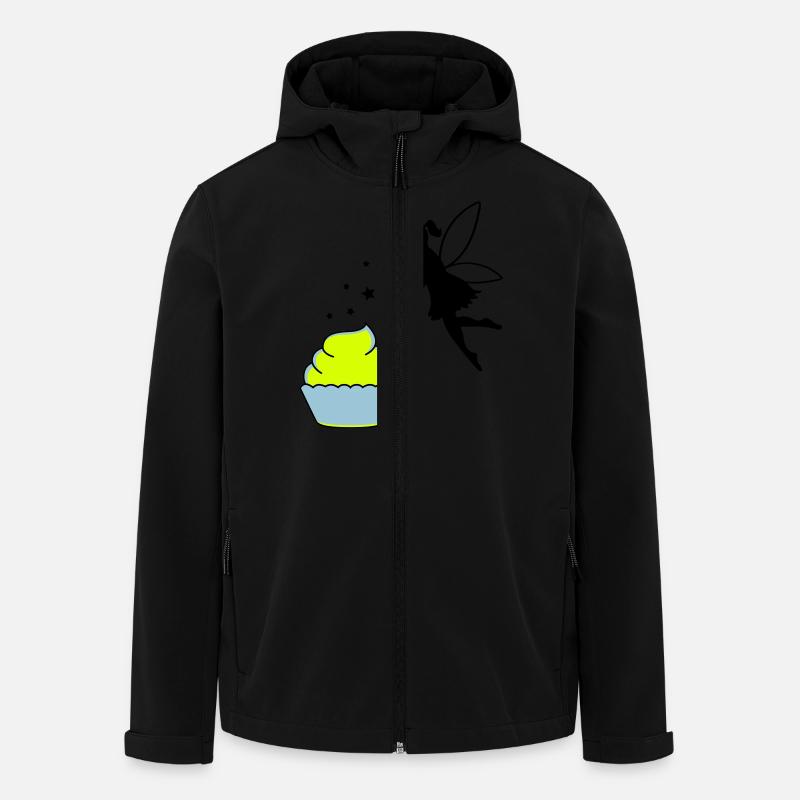 Frais d’arriéré - Veste softshell homme en polyester recyclé Stanley/Stella - noir
