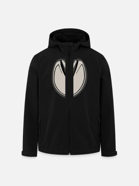 Huf Pferd für Hufpfleger - Recycelte Männer Softshell-Jacke von Stanley/Stella - Schwarz
