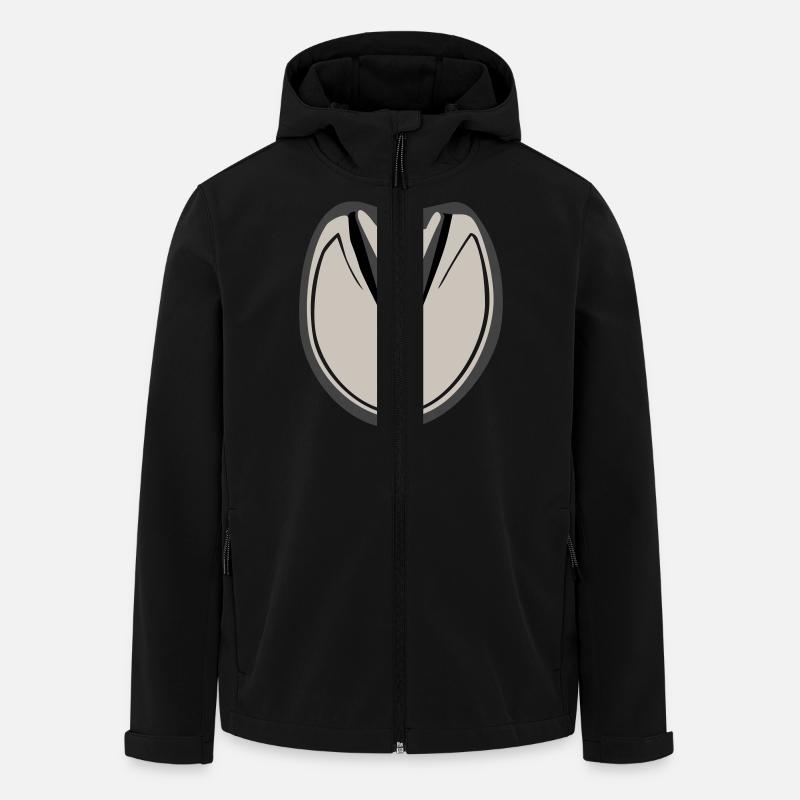 Huf Pferd für Hufpfleger - Recycelte Männer Softshell-Jacke von Stanley/Stella - Schwarz