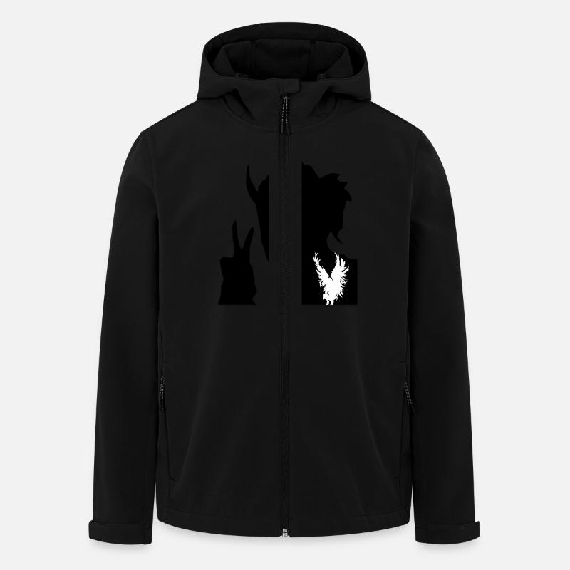 All Peace - Men’s Recycled Softshell Jacket by Stanley/Stella - black