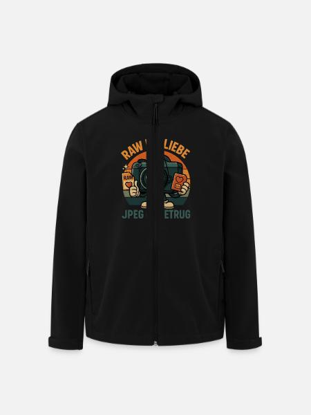 Original is love - Men’s Recycled Softshell Jacket by Stanley/Stella - black