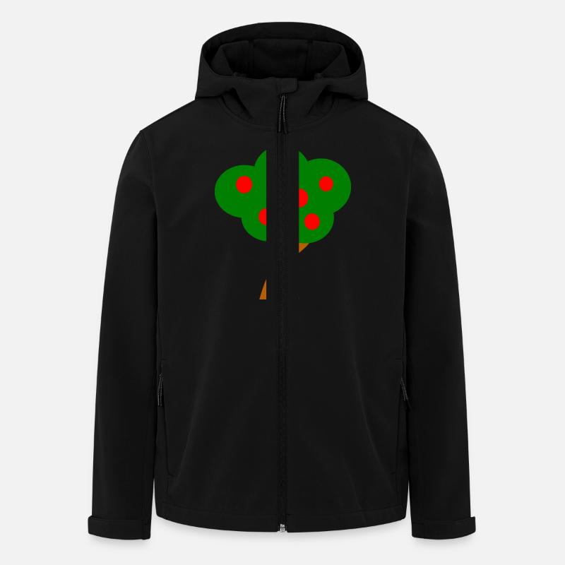 Apple Tree - Men’s Recycled Softshell Jacket by Stanley/Stella - black