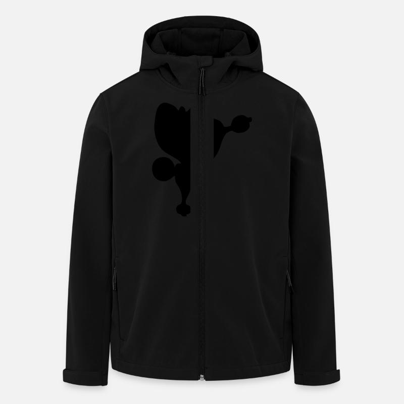 Poodle - Men’s Recycled Softshell Jacket by Stanley/Stella - black