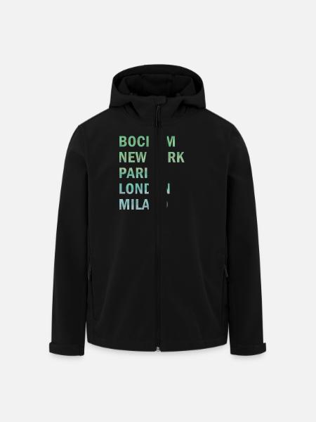 Metropole Bochum - Recycelte Männer Softshell-Jacke von Stanley/Stella - Schwarz