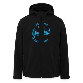 I'm a Grandad - Men’s Recycled Softshell Jacket by Stanley/Stella - black - Front - AI Model Male 185 light (185cm)