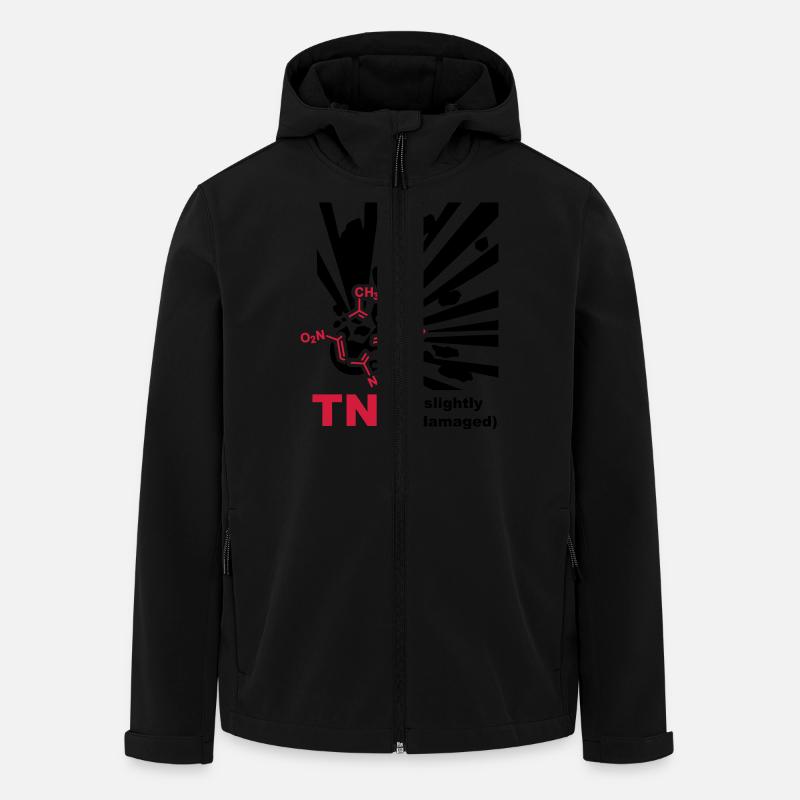 TNT - Explosion - Men’s Recycled Softshell Jacket by Stanley/Stella - black